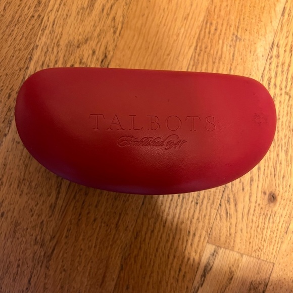 Talbots Emerson Aviators Light Pink With Red Case 61063207 23 - Picture 8 of 9